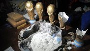 Imagem Argentinos são presos por traficar drogas em réplicas da taça da Copa