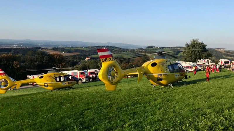 Facebook/Reprodução/Comando dos Bombeiros de Amstetten