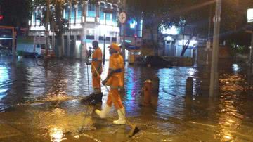 Centro de operação da Prefeitura do RJ