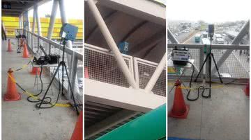 Imagem Radar escondido? Transalvador esclarece uso de equipamento em passarela na Tancredo Neves
