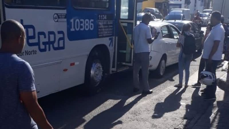 Imagem Agressão contra motorista acende tensão entre rodoviários e baleiros em Salvador