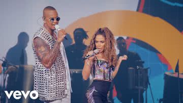Imagem Anitta, Léo Santana e David Brasil fazem festa ao som de "Contatinho"; assista 