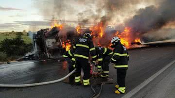 Divulgação/ Corpo de Bombeiros