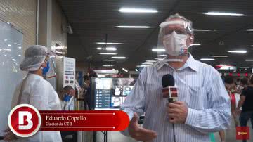 Imagem Câmeras monitoram temperatura de usuários no metrô 