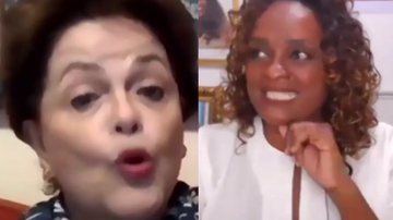 Imagem Dilma rasga elogios para Major Denice: "As mulheres são essenciais"