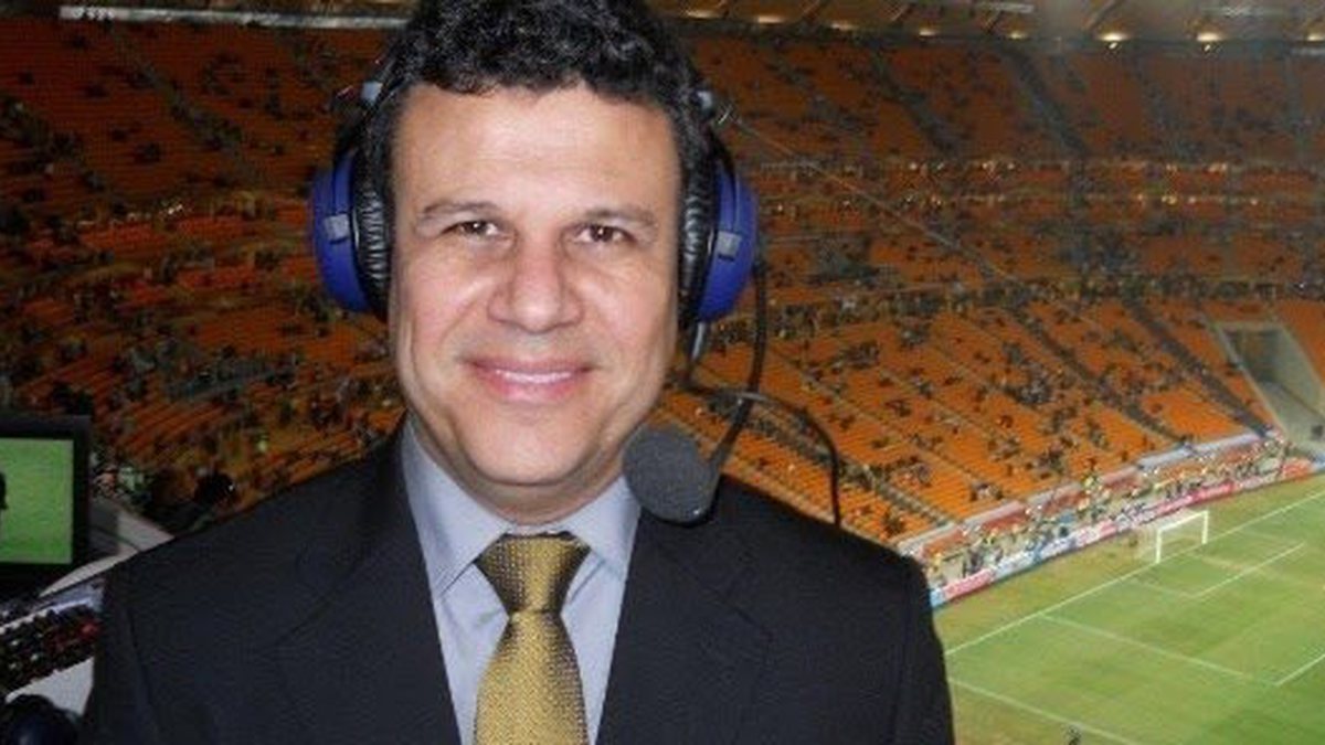 Téo José narrar todos os jogos do Palmeiras.