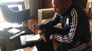 Reprodução/Instagram Sampaoli