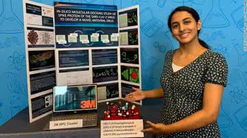Reprodução CNN/Cortesia do Desafio Jovem Cientista 3M
