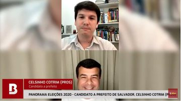Imagem Panorama Eleições 2020: Candidato a prefeito de Salvador, Celsinho Cotrim 
