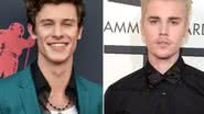 Reprodução/Instagram Justin Bieber e Shawn Mendes