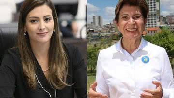 Divulgação Mabel Canto (PSC) e Divulgação Elizabeth Schmidt (PSD)