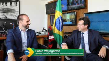 Reprodução Youtube Eduardo Bolsonaro