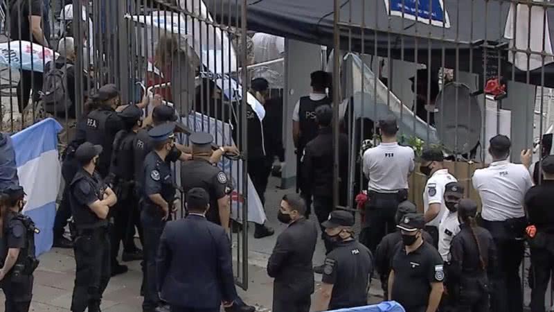 Reprodução/Periscope - @CasaRosada