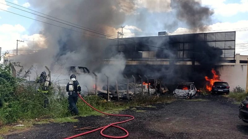 Divulgação / Corpo de Bombeiros da Bahia