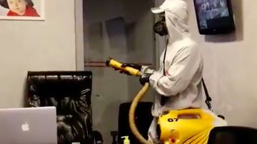 Imagem Sede do Grupo A4 passa por desinfecção como forma de preservar saúde dos colaboradores; veja vídeo 