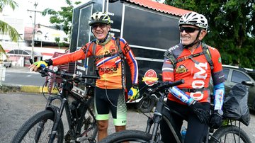 Imagem Baiano de 59 anos pedala mais de 1.200 km de Natal a Lauro de Freitas