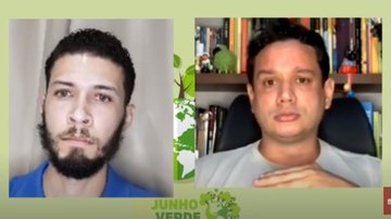 Imagem Junho Verde: Vereador fala sobre impactos das mudanças climáticas durante live