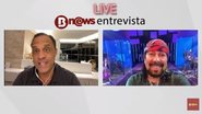 Imagem José Eduardo entrevista o cantor Bell Marques