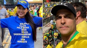 Montagem BNews/Twitter/@deputadatalita/Instagram/@alexandrealeluia