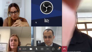 Reprodução/Google Meet