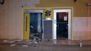 Imagem Bandidos explodem agências e furam pneus de viatura em São Gonçalo dos Campos