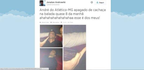 Imagem Após foto 'apagado', Atlético ignora questão de André:vida pessoal