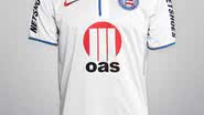 Imagem Jogadores do Bahia vestem camisas sem marca da Netshoes