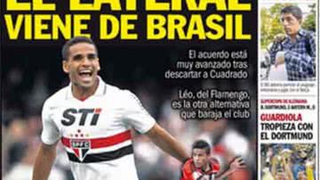 Imagem Ex-Vitória, Léo pode parar no Barcelona, segundo jornal catalão