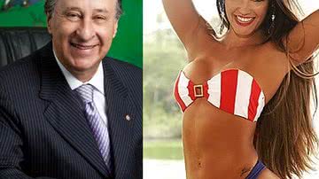 Imagem Aos 73 anos, futuro presidente da CBF fisga a musa do Bahia; Veja fotos da gata