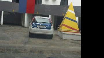 Imagem SMS detalha atividade realizada no Hotel Pirâmide por fiscais 