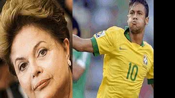 Imagem Dilma envia cartas a Neymar e à seleção brasileira