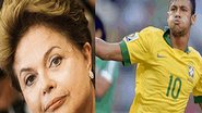 Imagem Dilma envia cartas a Neymar e à seleção brasileira