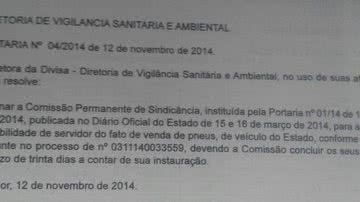 Imagem Sesab investiga participação de servidor em venda de pneus de carro do estado