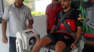 Imagem Escudero segue com dedicação total em recuperação de lesão