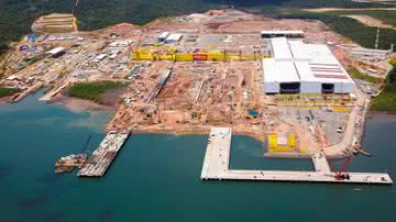 Imagem Estaleiro Enseada Indústria Naval recebe licença para iniciar atividades