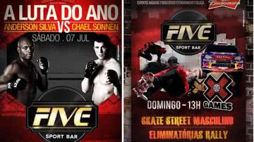 Imagem Final de semana agitado no Five Sport Bar