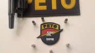 Imagem PM prende homens com arma na Lagoa dos Patos