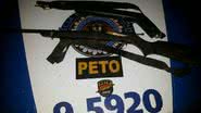 Imagem PM prende homem com armas em Vila de Abrantes