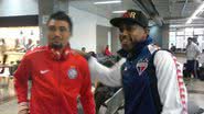 Imagem Delegações de Bahia, Náutico e Fortaleza se encontram em aeroporto de SP