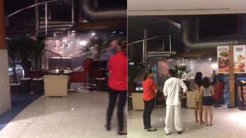 Imagem Fumaça assusta clientes no Salvador Shopping