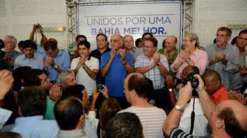 Imagem Oposição em Conquista: Geddel rouba cena e lembra que "apanhou" de ACM