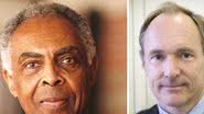 Imagem Gilberto Gil se encontra com Tim Berners-Lee, o pai da internet