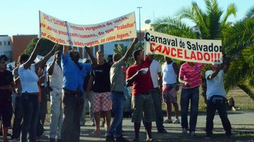 Imagem Caatinga é criticada por amigos de grevistas