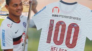 Imagem Hélder segue como dúvida para jogo contra o Grêmio