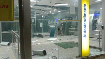 Imagem Homens explodem Banco do Brasil da Baixa dos Sapateiros