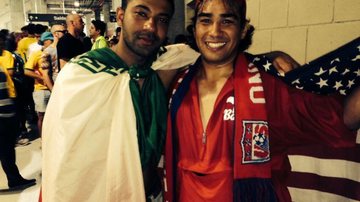 Imagem Americano e iraniano ignoram rivalidade entre países em Salvador 