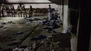 Imagem Imagens mostram área interna do Presídio de Eunápolis após fim da rebelião