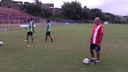 Imagem Com técnico interino, Bahia realiza coletivo com reservas em reapresentação