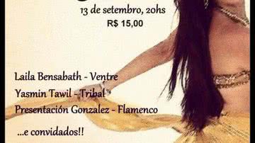 Imagem Confraria Espaço Cultural apresenta Noite Árabe no próximo sábado (13)