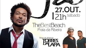 Imagem  Jau e Torres da Lapa anima noite na The Best Beach